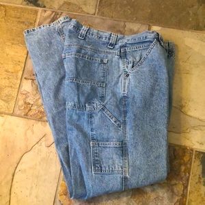 Lee Dungarees Carpenter Style Jeans Size 38x34